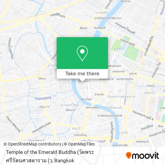 Temple of the Emerald Buddha (วัดพระศรีรัตนศาสดาราม (ว map