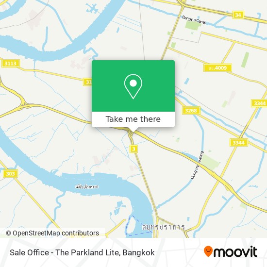 Sale Office - The Parkland Lite map