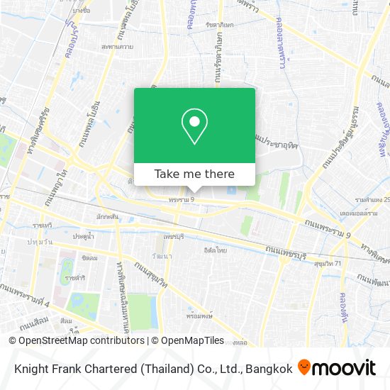 Knight Frank Chartered (Thailand) Co., Ltd. map