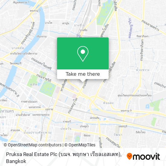 Pruksa Real Estate Plc (บมจ. พฤกษา เรียลเอสเตท) map