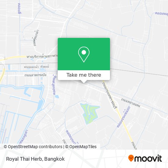 Royal Thai Herb map