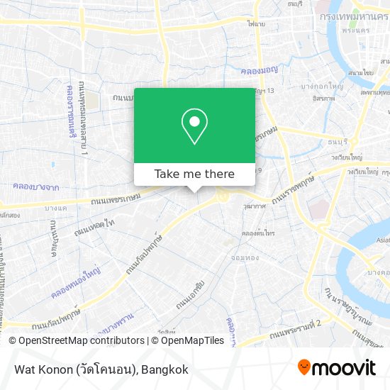Wat Konon (วัดโคนอน) map