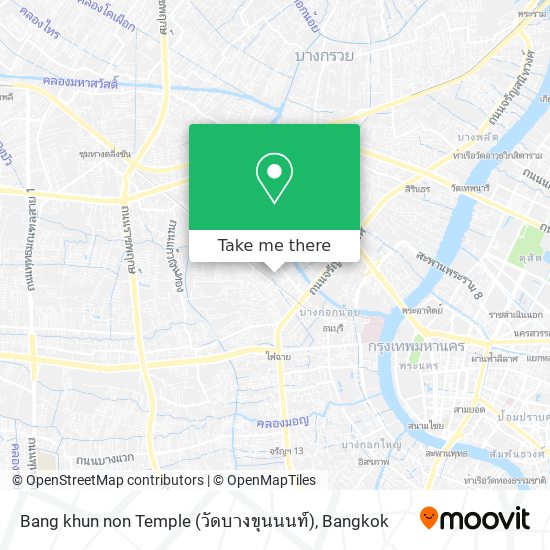 Bang khun non Temple (วัดบางขุนนนท์) map