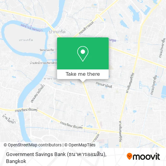 Government Savings Bank (ธนาคารออมสิน) map