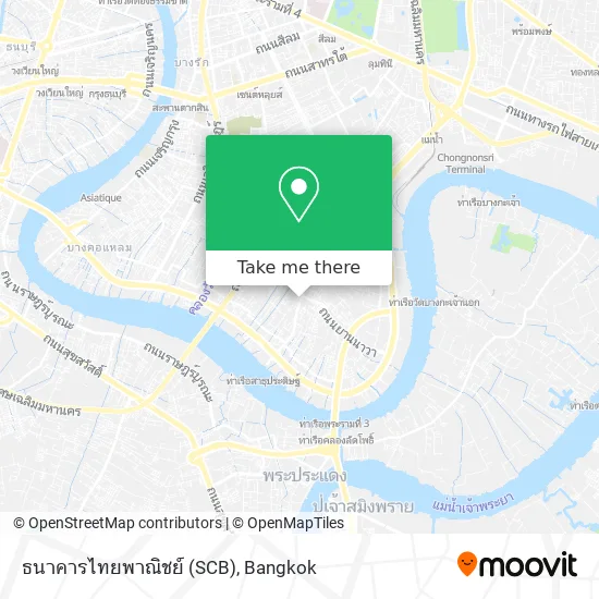 ธนาคารไทยพาณิชย์ (SCB) map