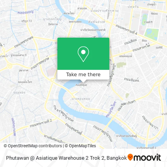 Phutawan @ Asiatique Warehouse 2 Trok 2 map