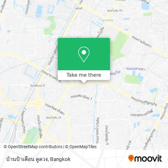 บ้านป้าเตือน ดูดวง map