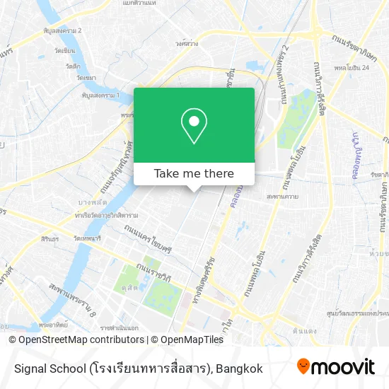Signal School (โรงเรียนทหารสื่อสาร) map