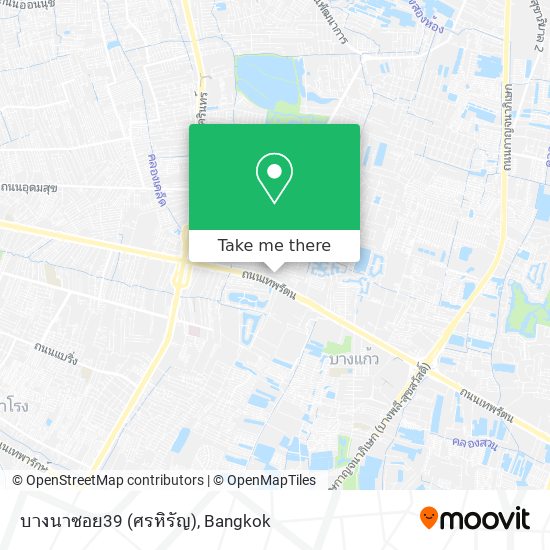 บางนาซอย39 (ศรหิรัญ) map