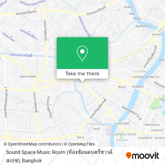 Sound Space Music Room (ห้องซ้อมดนตรีซาวด์สเปซ) map