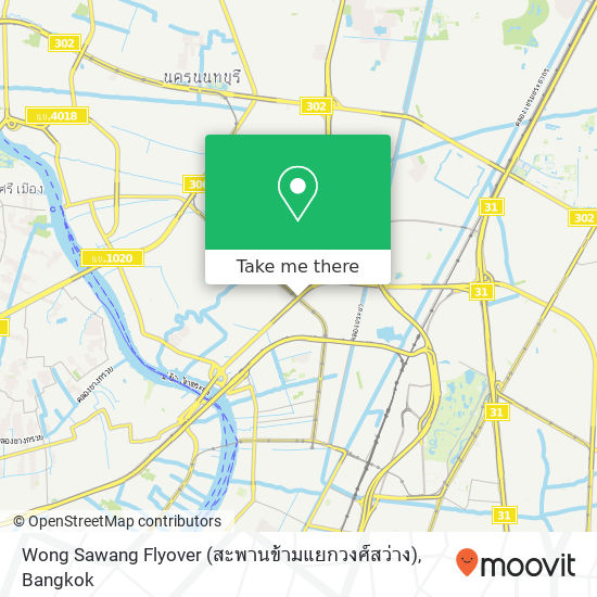 Wong Sawang Flyover (สะพานข้ามแยกวงศ์สว่าง) map