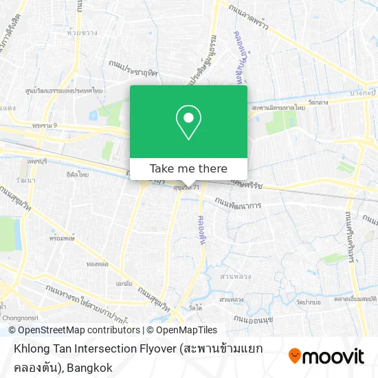 Khlong Tan Intersection Flyover (สะพานข้ามแยกคลองตัน) map