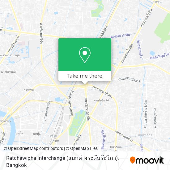 Ratchawipha Interchange (แยกต่างระดับรัชวิภา) map