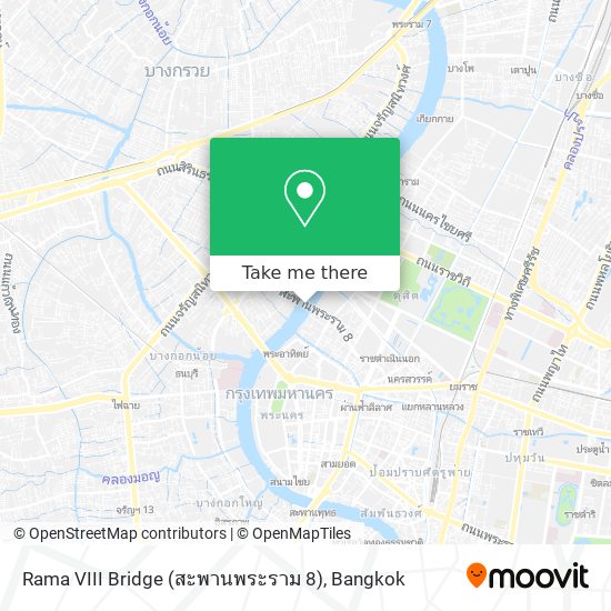 Rama VIII Bridge (สะพานพระราม 8) map