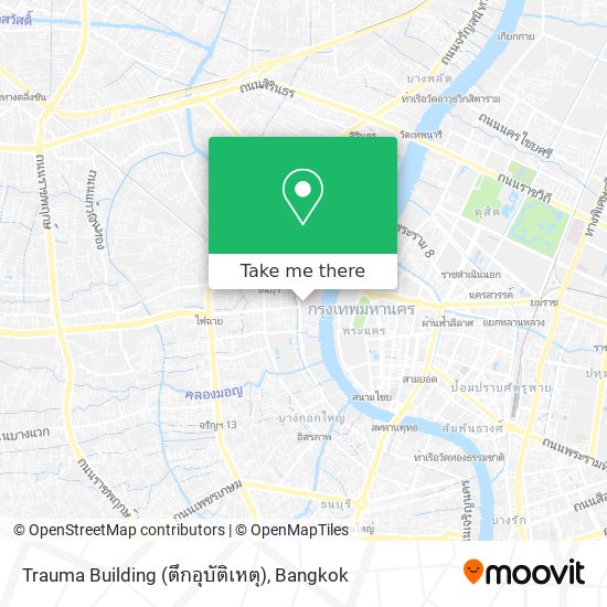 Trauma Building (ตึกอุบัติเหตุ) map