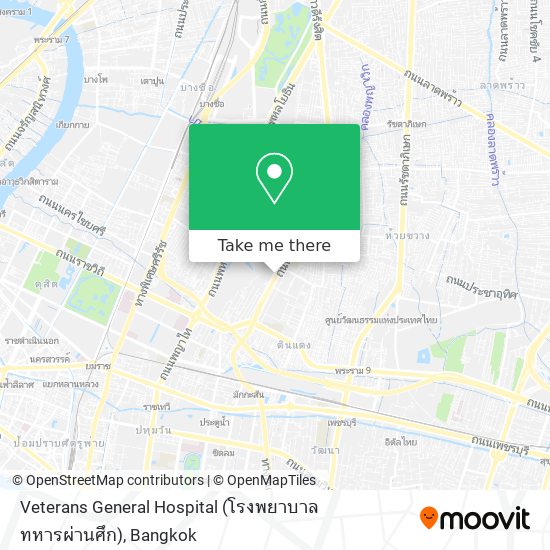 Veterans General Hospital (โรงพยาบาลทหารผ่านศึก) map