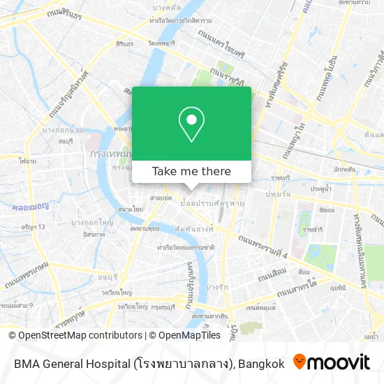 BMA General Hospital (โรงพยาบาลกลาง) map