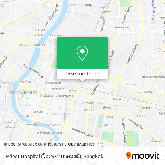Priest Hospital (โรงพยาบาลสงฆ์) map