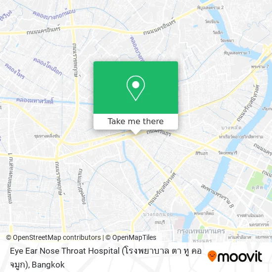 Eye Ear Nose Throat Hospital (โรงพยาบาล ตา หู คอ จมูก) map