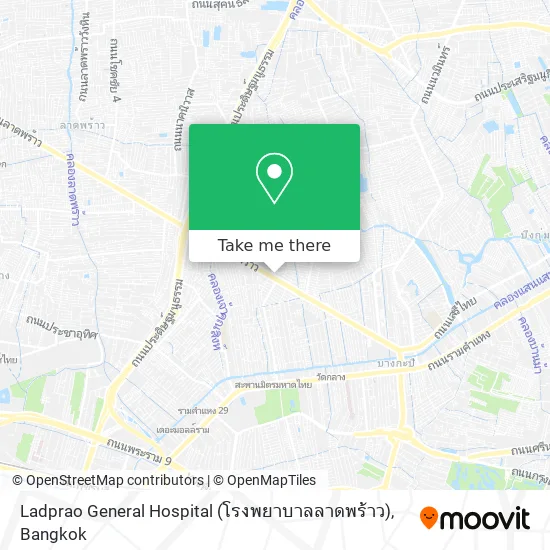 Ladprao General Hospital (โรงพยาบาลลาดพร้าว) map