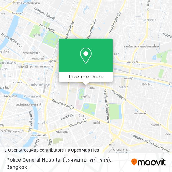 Police General Hospital (โรงพยาบาลตำรวจ) map