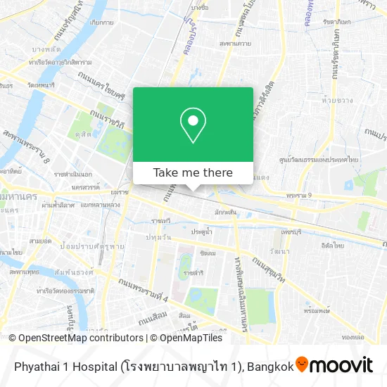 Phyathai 1 Hospital (โรงพยาบาลพญาไท 1) map