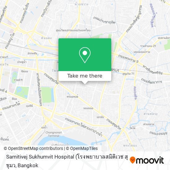 Samitivej Sukhumvit Hospital map