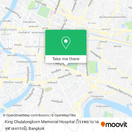 King Chulalongkorn Memorial Hospital (โรงพยาบาลจุฬาลงกรณ์) map