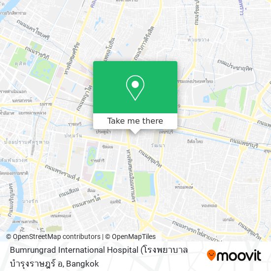 Bumrungrad International Hospital map