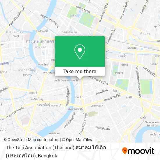 The Taiji Association (Thailand) สมาคม ไท้เก็ก (ประเทศไทย) map