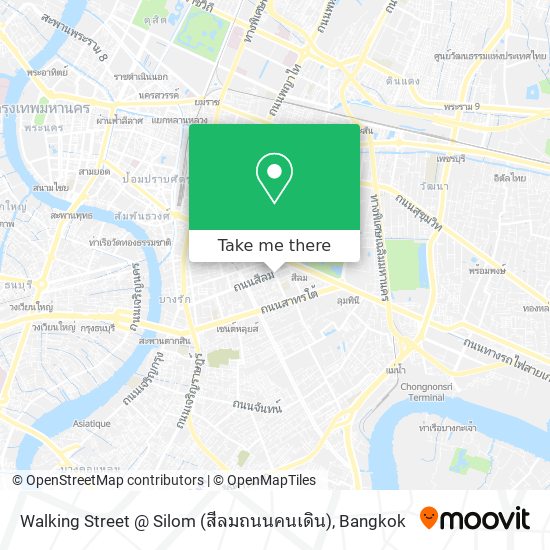 Walking Street @ Silom (สีลมถนนคนเดิน) map