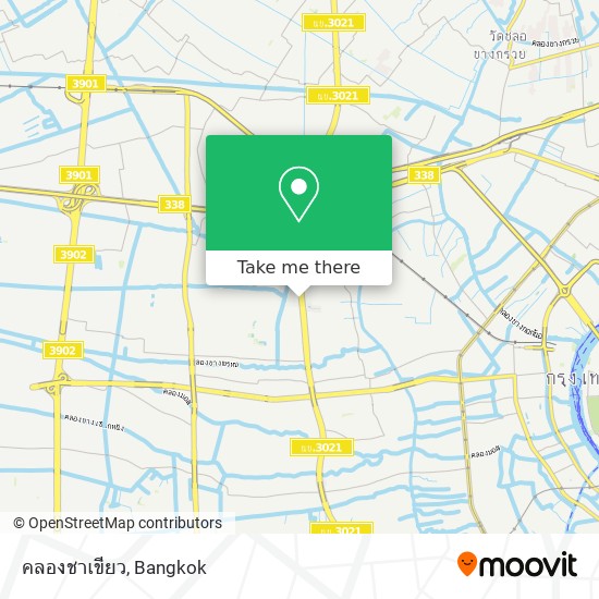 คลองชาเขียว map