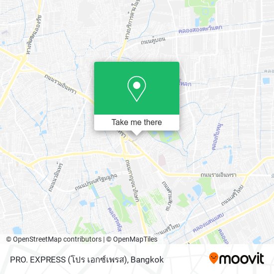 PRO. EXPRESS (โปร เอกซ์เพรส) map