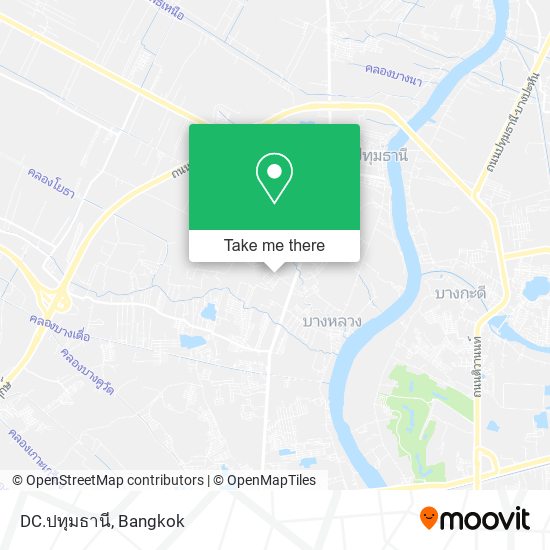 DC.ปทุมธานี map