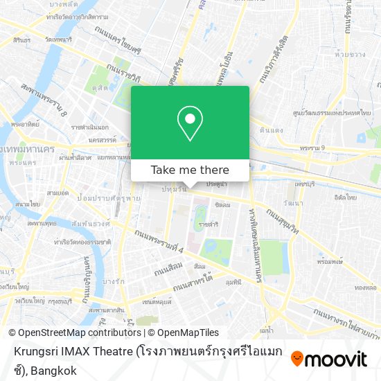 Krungsri IMAX Theatre (โรงภาพยนตร์กรุงศรีไอแมกซ์) map