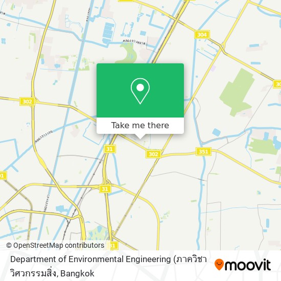 Department of Environmental Engineering map