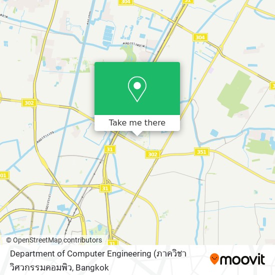 Department of Computer Engineering map