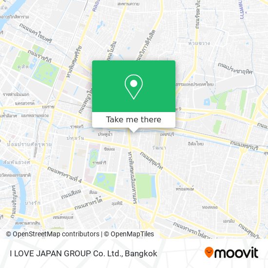 I LOVE JAPAN GROUP Co. Ltd. map