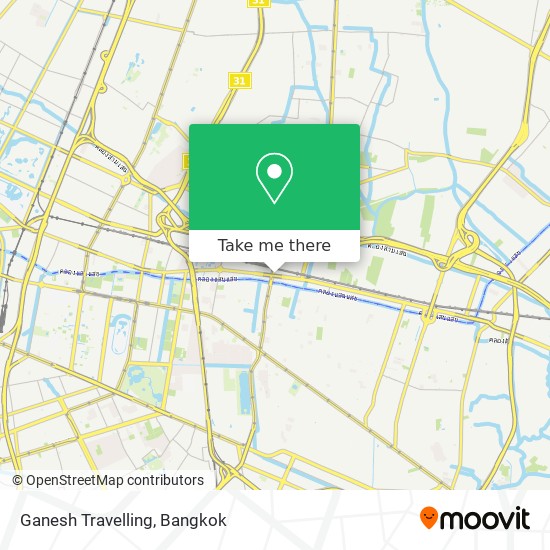 Ganesh Travelling map