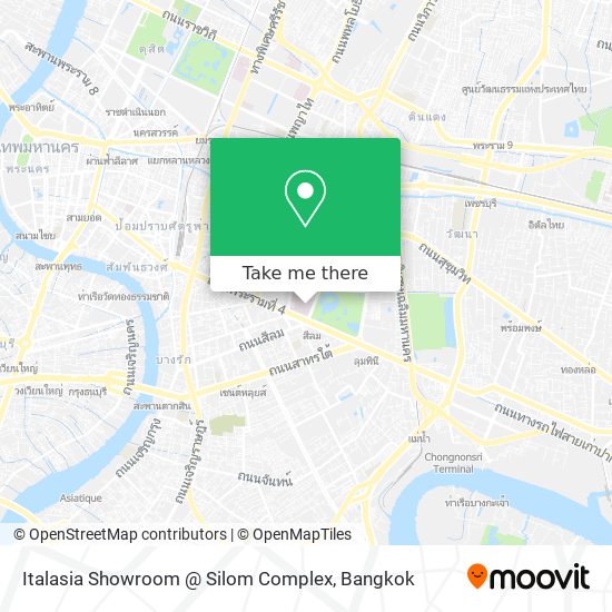 Italasia Showroom @ Silom Complex map