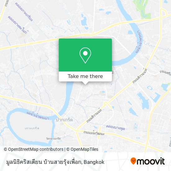 มูลนิธิคริสเตียน บ้านสายรุ้งเพื่อก map