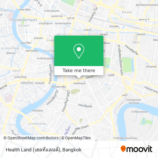 Health Land (เฮลท์แลนด์) map