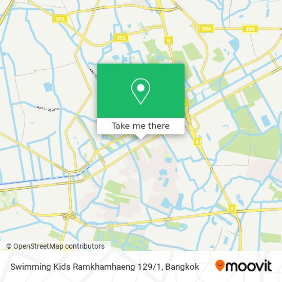 Swimming Kids Ramkhamhaeng 129 / 1 map