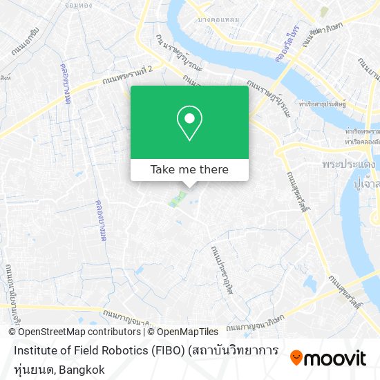 Institute of Field Robotics (FIBO) (สถาบันวิทยาการหุ่นยนต map