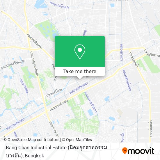 Bang Chan Industrial Estate (นิคมอุตสาหกรรมบางชัน) map