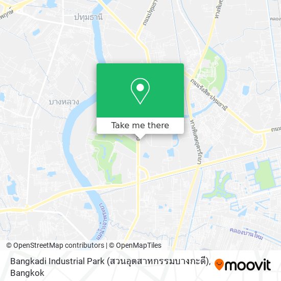 Bangkadi Industrial Park (สวนอุตสาหกรรมบางกะดี) map