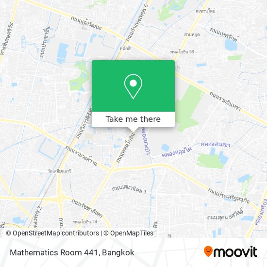 Mathematics Room 441 map