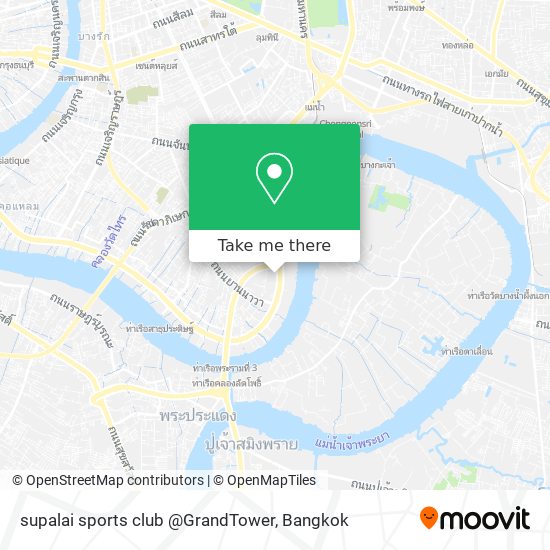 supalai sports club @GrandTower map