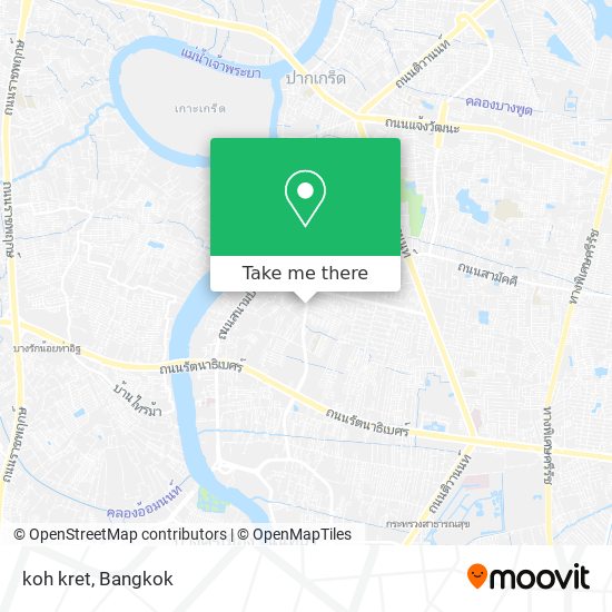 koh kret map