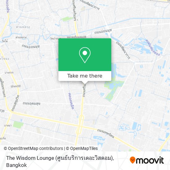 The Wisdom Lounge (ศูนย์บริการเดอะวิสดอม) map